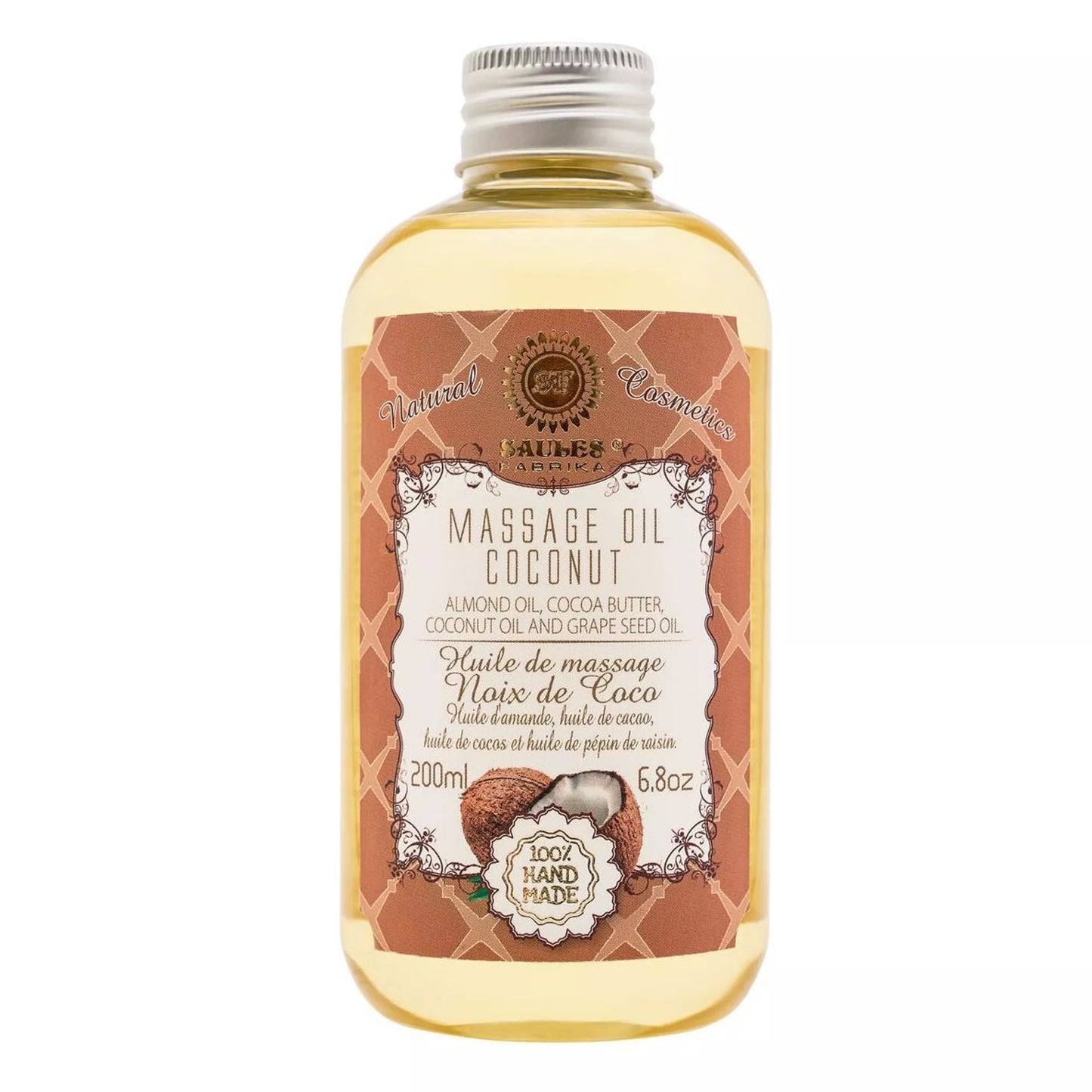 HUILE DE MASSAGE COCONUT 200ml