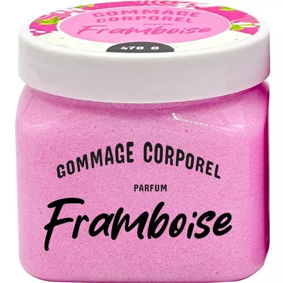 Gommage corporel framboise 470g