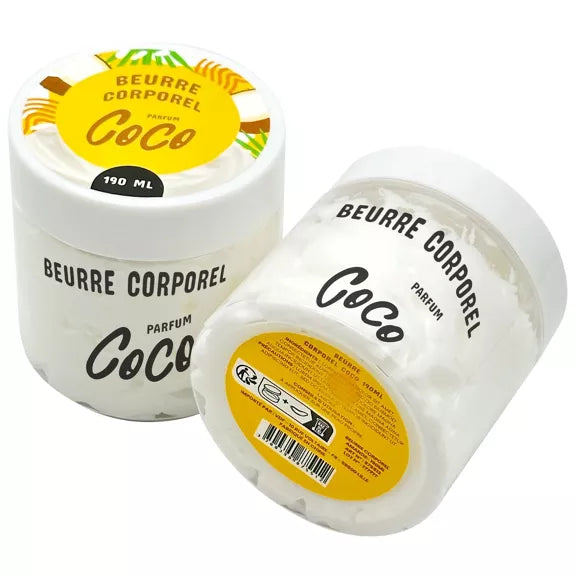 Beurre corporel parfum coco 190ml