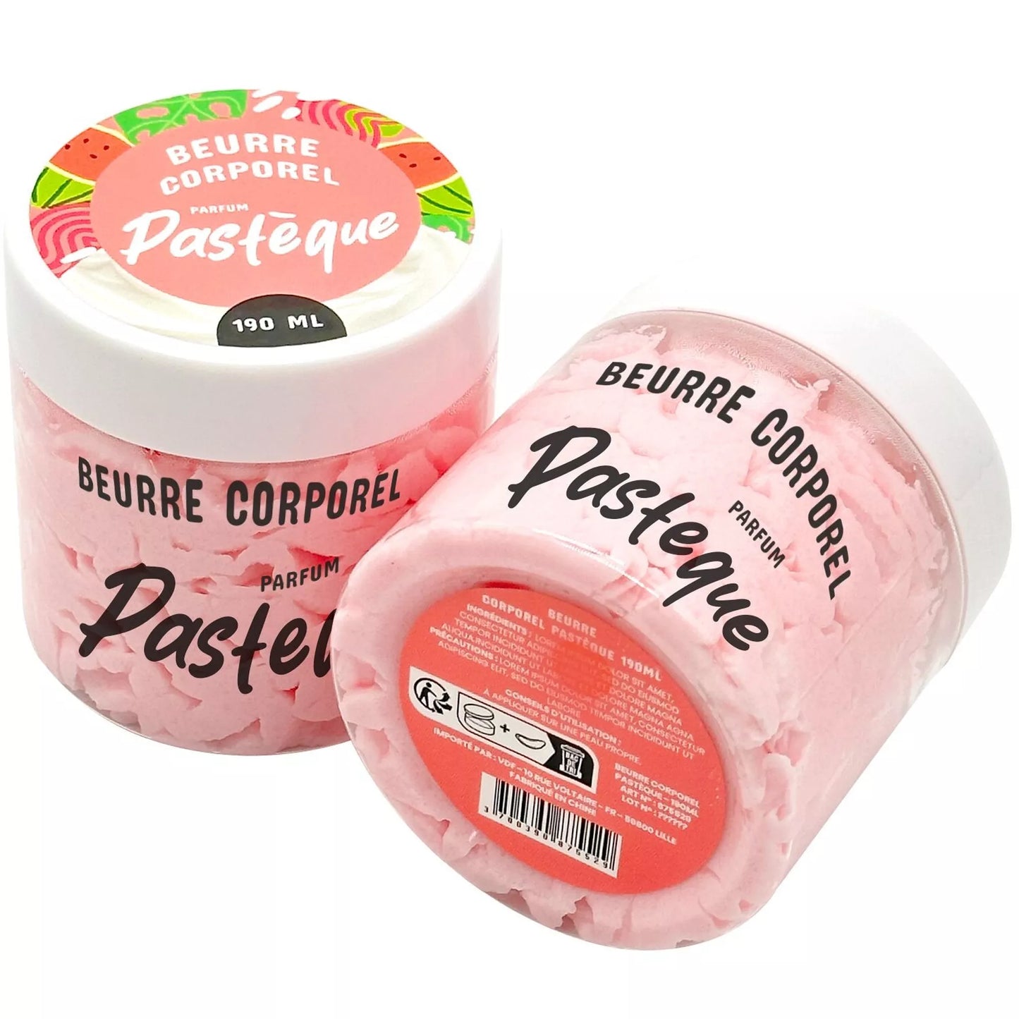 Beurre corporel parfum pastèque 190ml