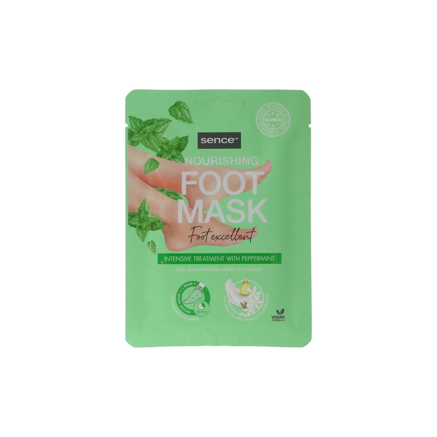 Sence masque pieds menthe poivrée
