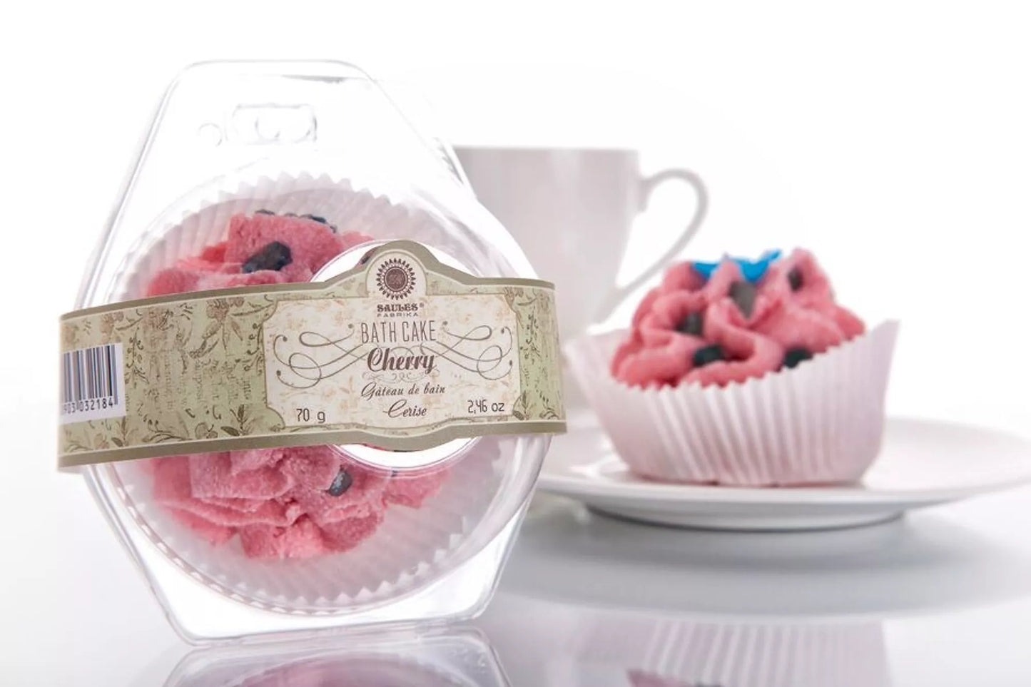 Gâteau de bain parfum Cerise 70g
