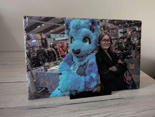 Ardoise personnalisé accompagné de son socle