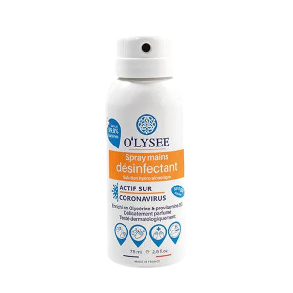 spray main désinfectant