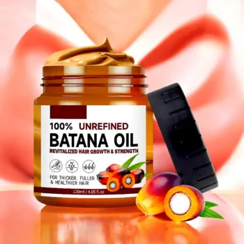 Huile Capillaire à la Batana : Le Secret pour des Cheveux Épais et Resplendissants – 120ml