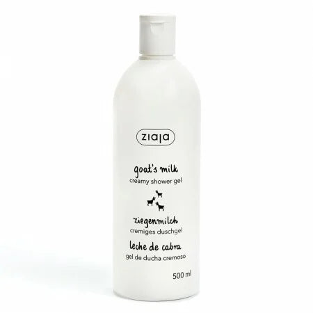 Crème de douche hydratante au lait de chèvre 500ml