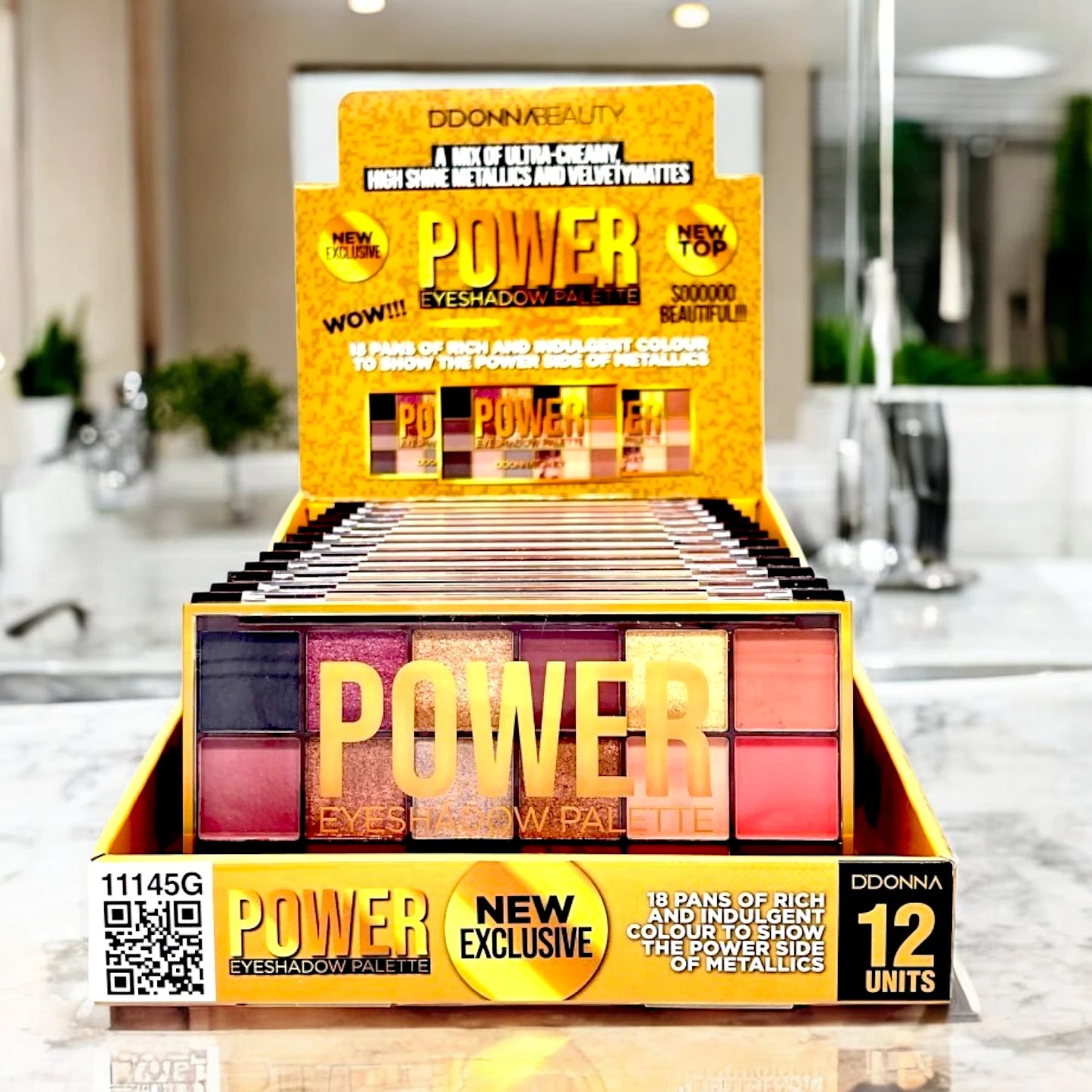 Grande Palette Fard à Paupières POWER de la marque D’Donna