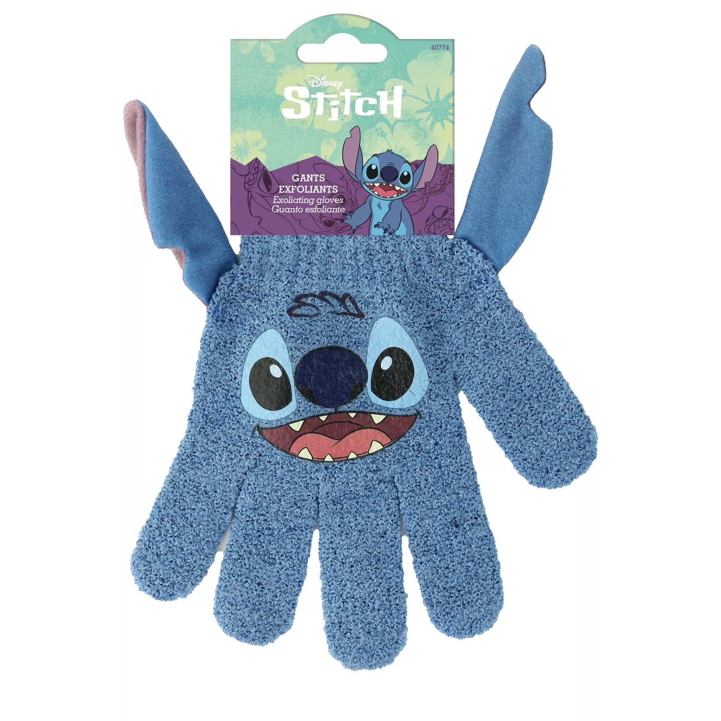 Gant de massage exfoliant Stitch