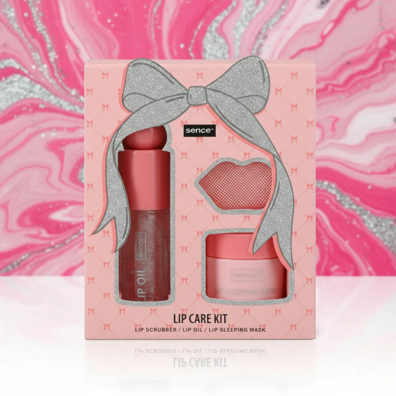 Coffret Cadeau 3 Pièces – Kit de soin des lèvres Glitz And Glam