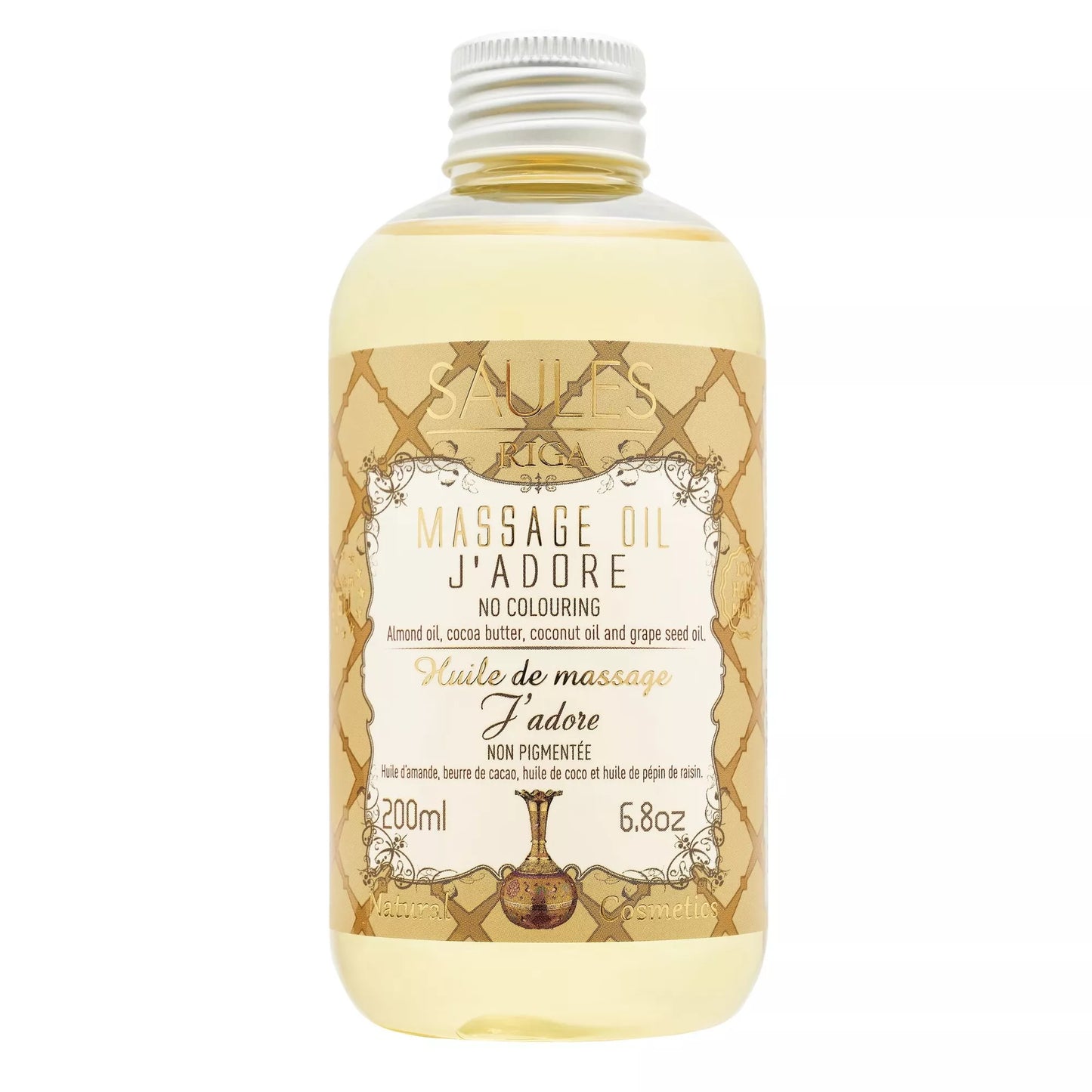 HUILE DE MASSAGE J'ADORE 200ml