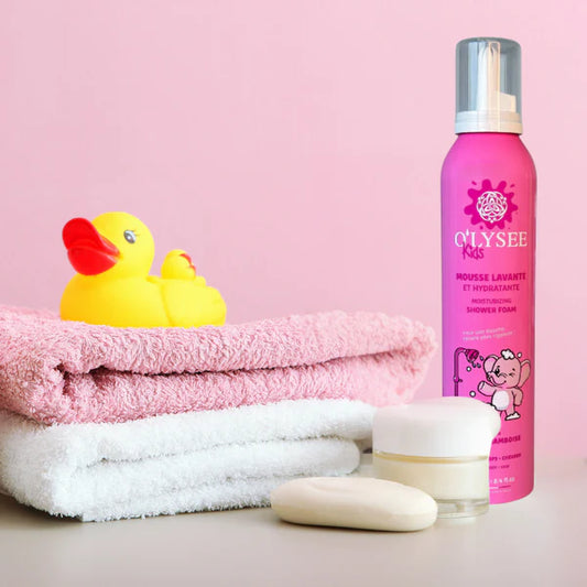 Mousse lavante hydratante 3 en 1 Fraise Framboise 250ml