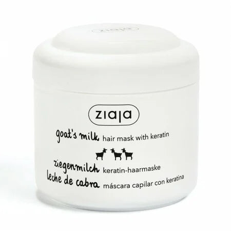 Masque revitalisant cheveux à la kératine et au lait de chèvre 200ml