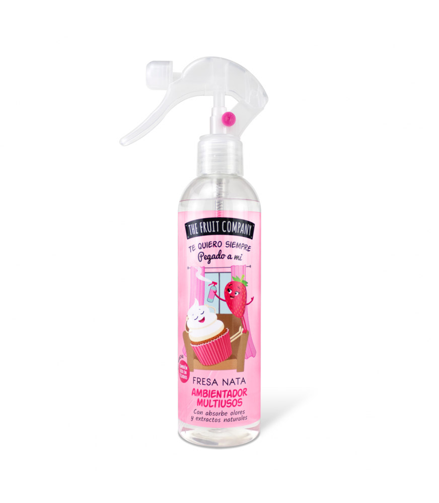Spray désodorisant liquide fraise chantilly - 250 ml