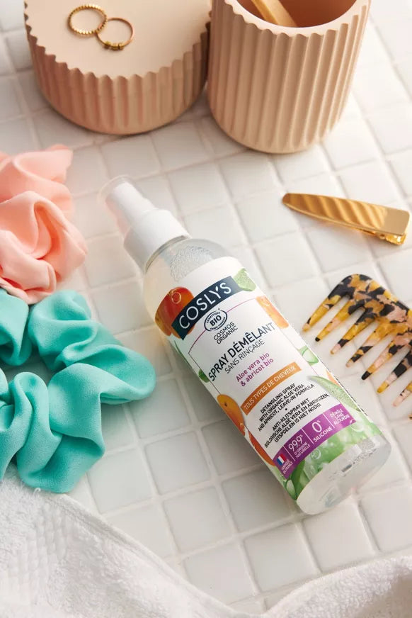 Spray démêlant BIO à l'abricot et l'aloe vera 200ml