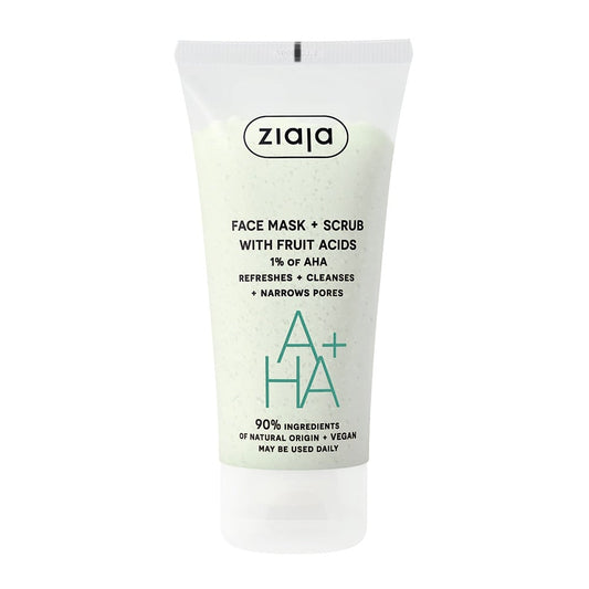 2 en 1 Gommage & Masque Visage aux Acides de Fruit