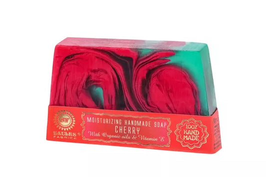 Tranche de savon cerise 80g