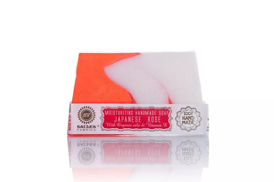 Tranche de savon rose japonaise 80g