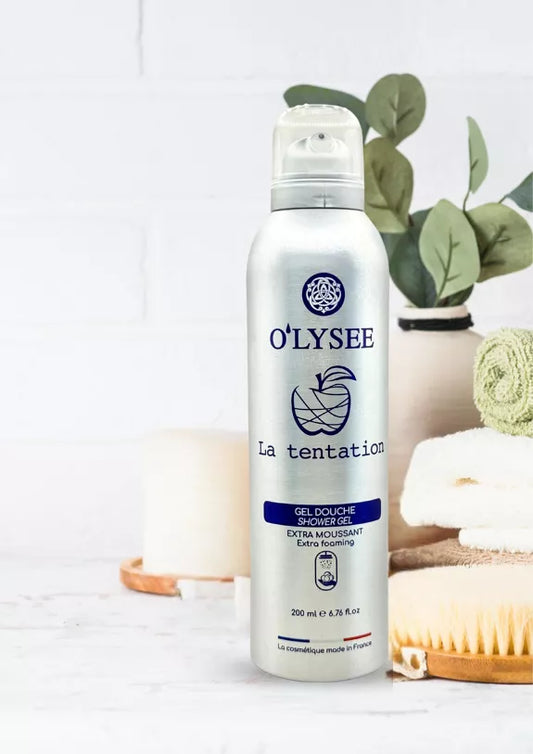 Gel douche extra-moussant La Tentation 200ml