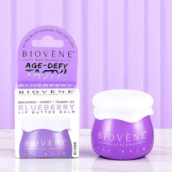 Baumes à Lèvres Anti-Âge MYRTILLE + BAKUCHIOL – Biovène