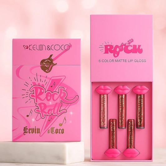Set 6 Gloss pour lèvres ROCK
