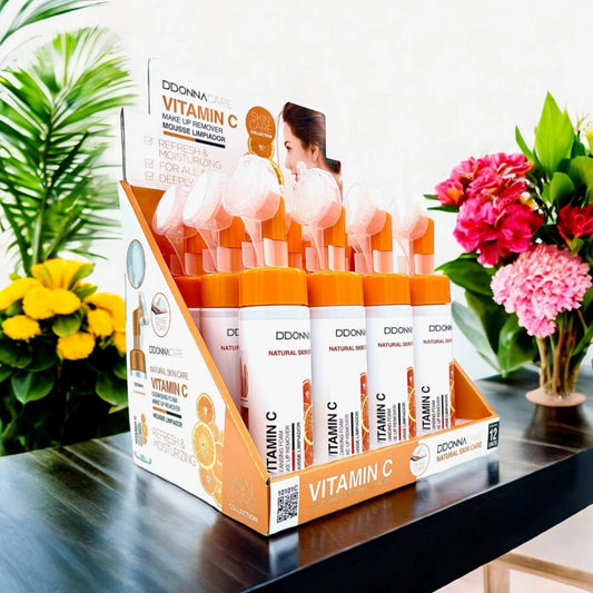 Mousses nettoyantes avec brosse pour le visage – D’Donna