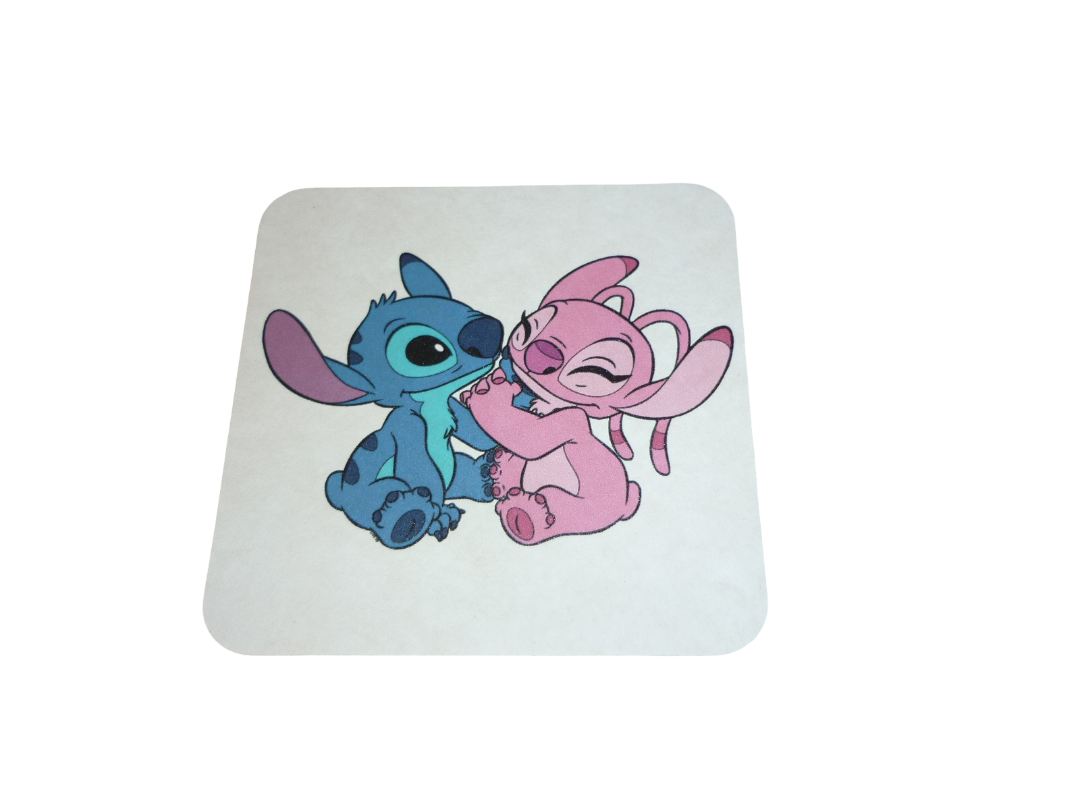 Lot de 4 dessous de verre personnalisable [ Rond/Carré ]