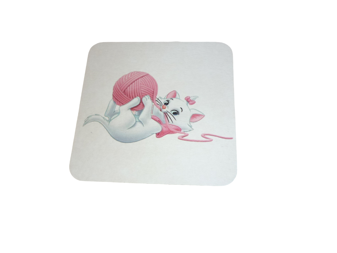 Lot de 4 dessous de verre personnalisable [ Rond/Carré ]