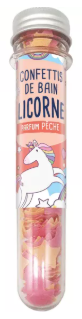 Confettis de bain parfum pêche 10g
