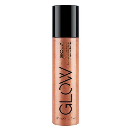 Brume Pailletée Bronze Babe - Pêche, Rose, Vanille Boisée - 140ml