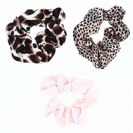 Chouchous en Satin Assortis x3