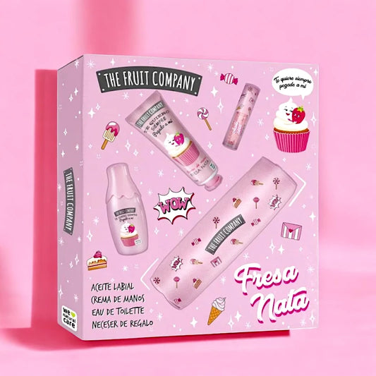 Coffret Cadeau 4 Pièces Fraise Chantilly – The Fruit Company