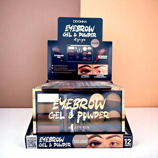 Grande Palette Sourcils Gel & Poudre – D’Donna