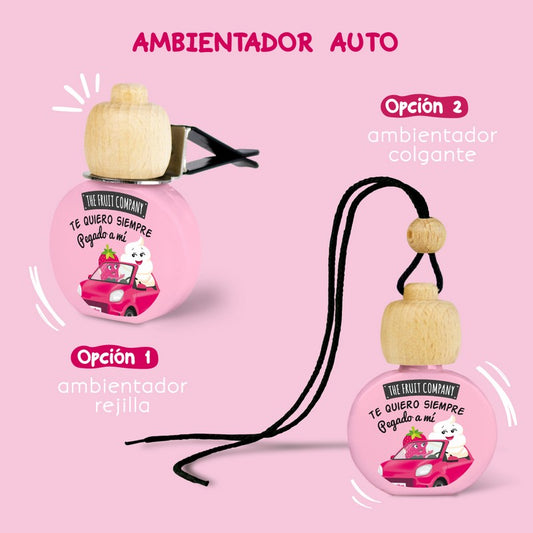 Parfum pour voiture 2 utilisations – Fraise Chantilly