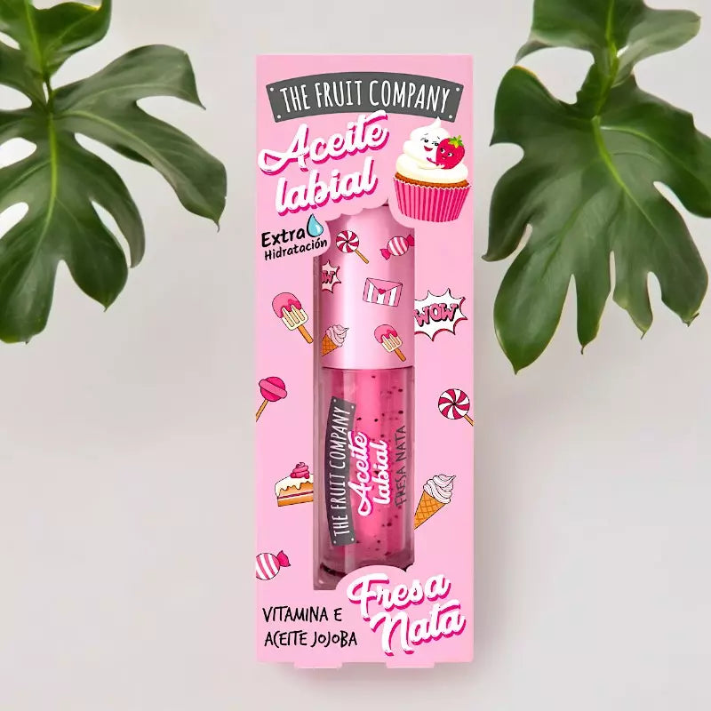 Huile à lèvres parfum FRAISE CHANTILLY