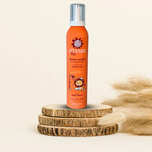 Mousse lavante hydratante 3 en 1 Pêche Abricot 250ml