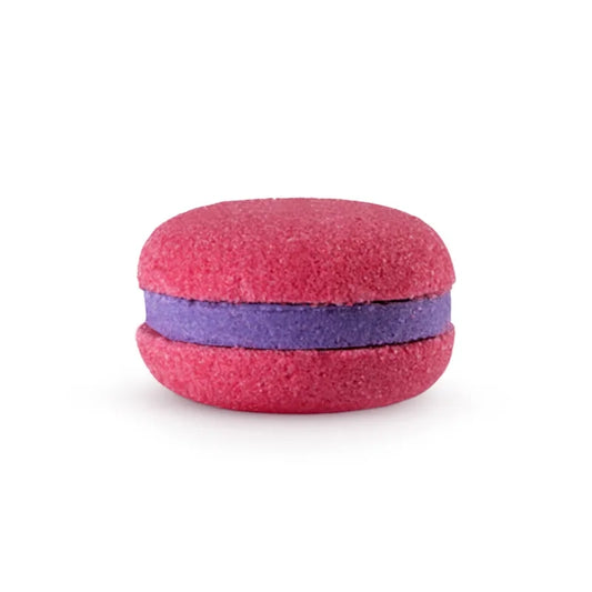 Macaron de bain parfum cassis 60g