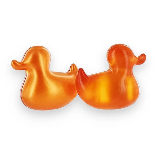 Perle de bain canard parfum abricot 3g