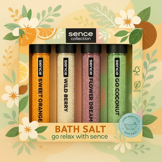 Set de 4 Sels de Bain Colorés – SENCE