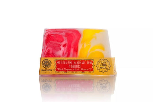 Tranche de savon yaourt 80g